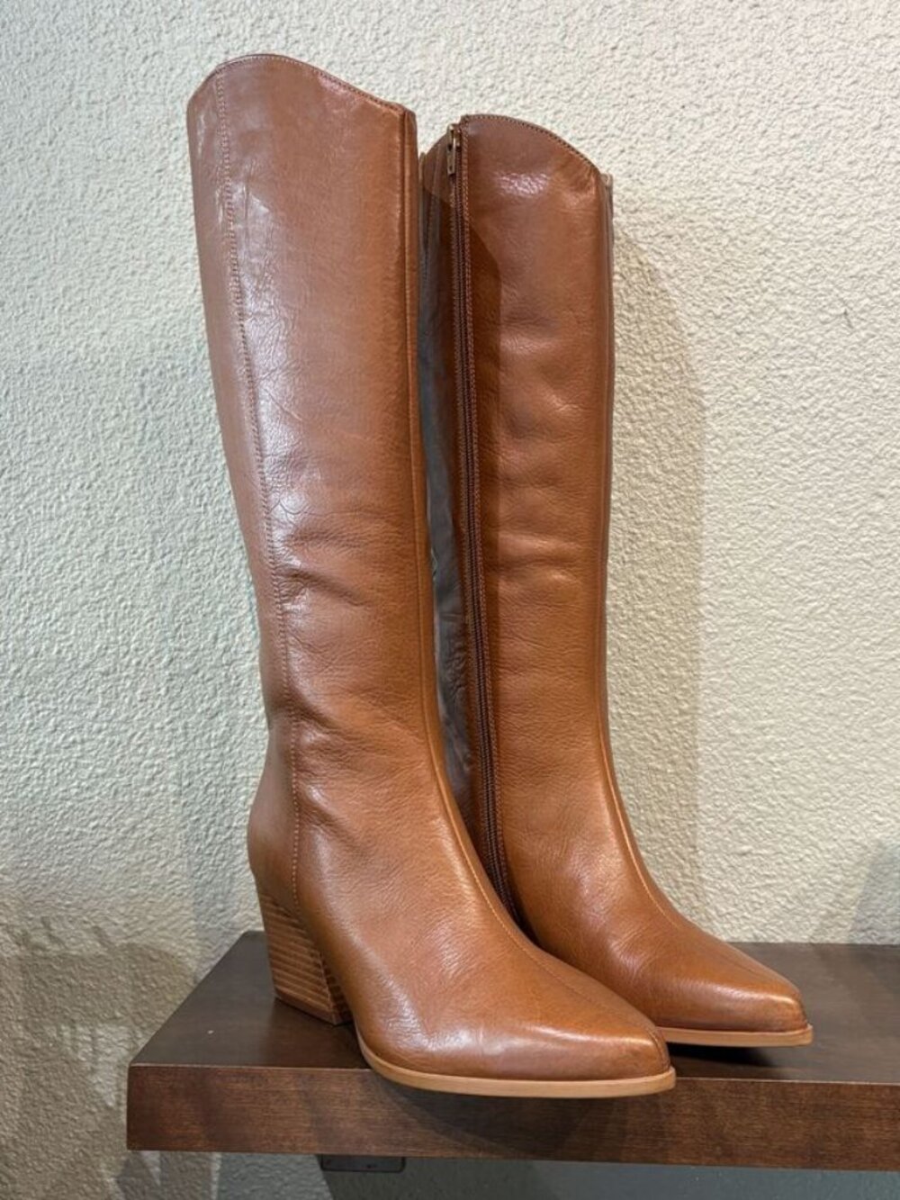 Seychelles Begging You Tan Heeled Boot
